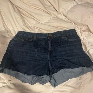 Calvin Klein Jeans Dark Blue Women's Jean Shorts